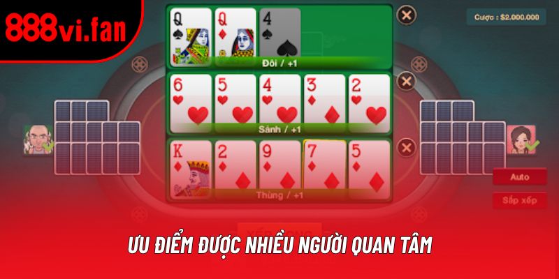 Ưu điểm được nhiều người quan tâm